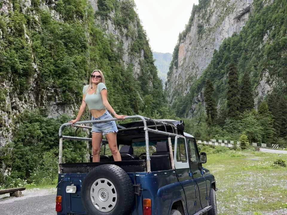 Летний вечер в Гагре