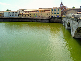 Италия. Римини июль 2019 год.