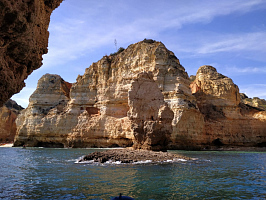 Португалия побережье Алгарве, Фаро, Лагош, мыс Сагреш.