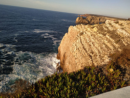 Португалия побережье Алгарве, Фаро, Лагош, мыс Сагреш.